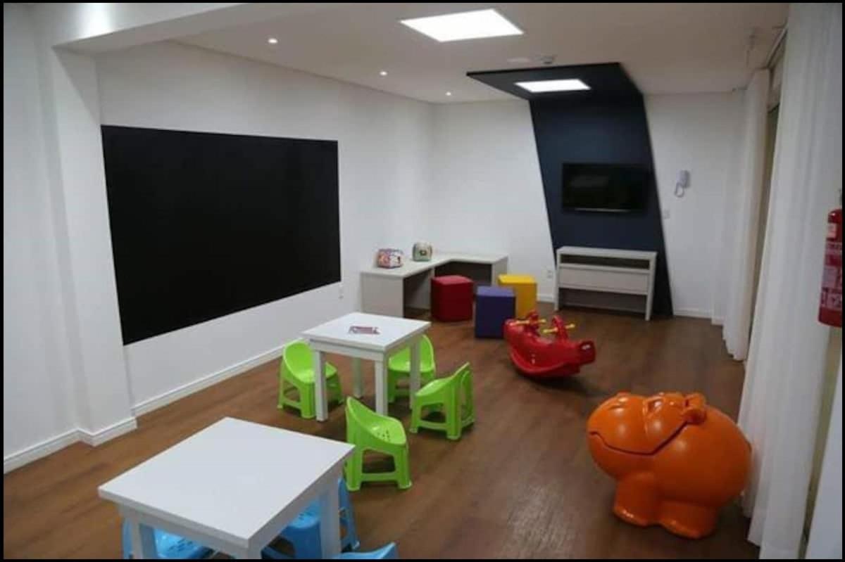 Apê estilo Resort c/ pé na areia e vista mar, próximo ao Beto Carrero Piçarras Esterno foto