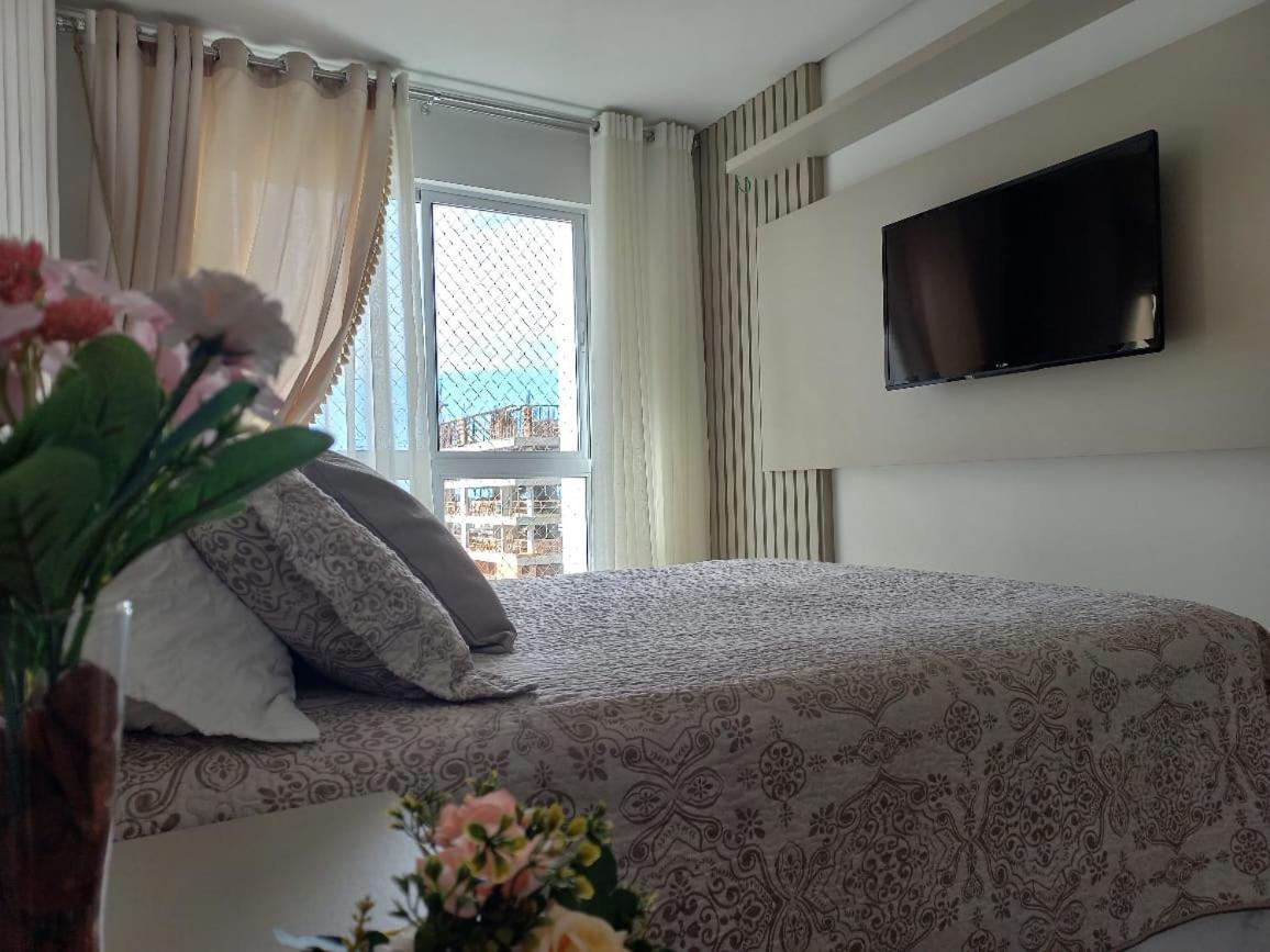 Apê estilo Resort c/ pé na areia e vista mar, próximo ao Beto Carrero Piçarras Esterno foto